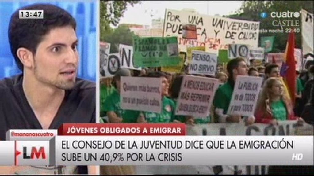 El 80% de los españoles que dejan España para encontrar trabajo son universitarios