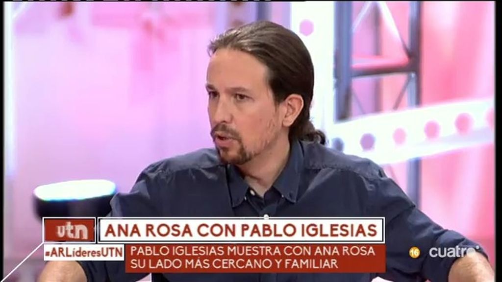 Pablo Iglesias: "No he coincidido con Mariano Rajoy por la falta de voluntad del presidente"