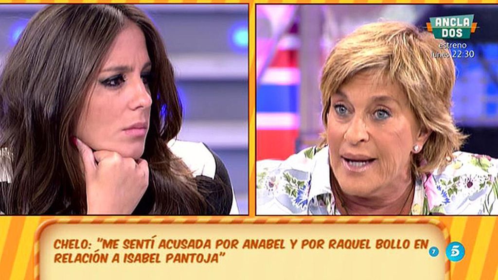 Anabel Pantoja, a Chelo Gª Cortés: “No me ha gustado la doble cara que has tenido”
