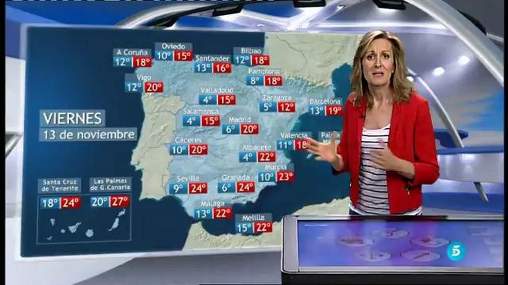 El tiempo con Rosalía Fernández