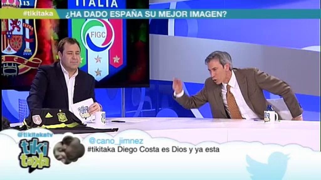 Lobo Carrasco estalla contra Marqués por decir que el partido de España fue "un truño"