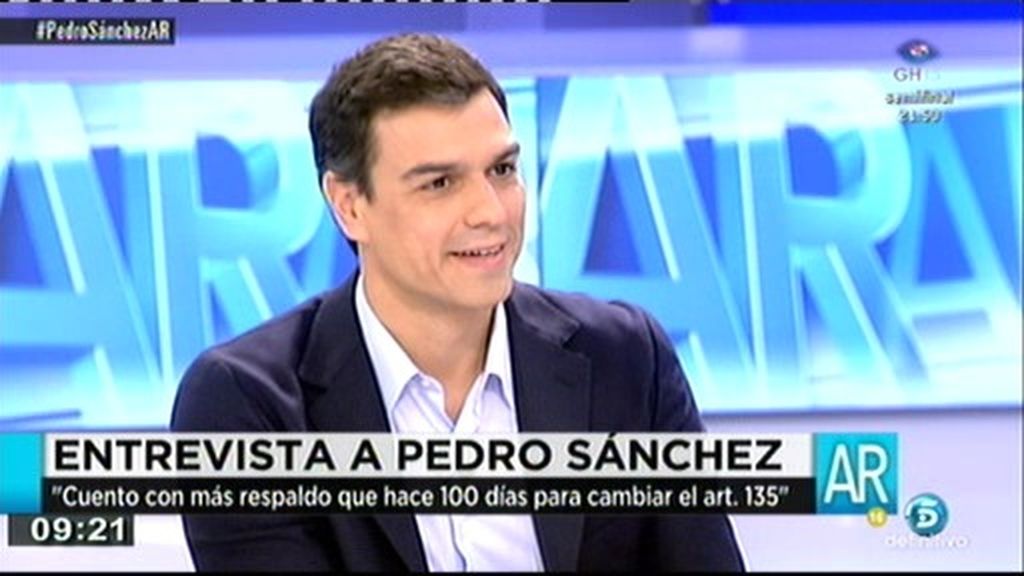 Pedro Sánchez: "Hoy tengo más apoyo de mi partido que hace 100 días cuando fui elegido"
