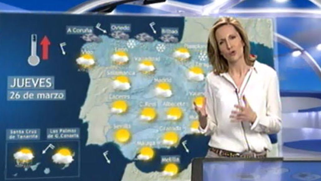 El tiempo con Rosalía Fernández