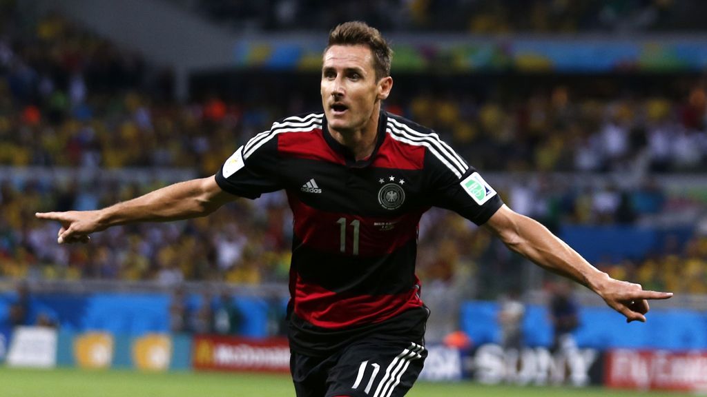 Miroslav Klose se convierte en el máximo goleador de la historia de los Mundiales