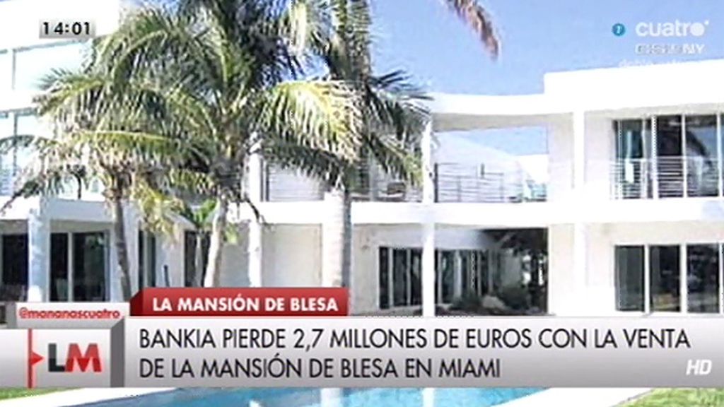 La mansión de Blesa en Miami