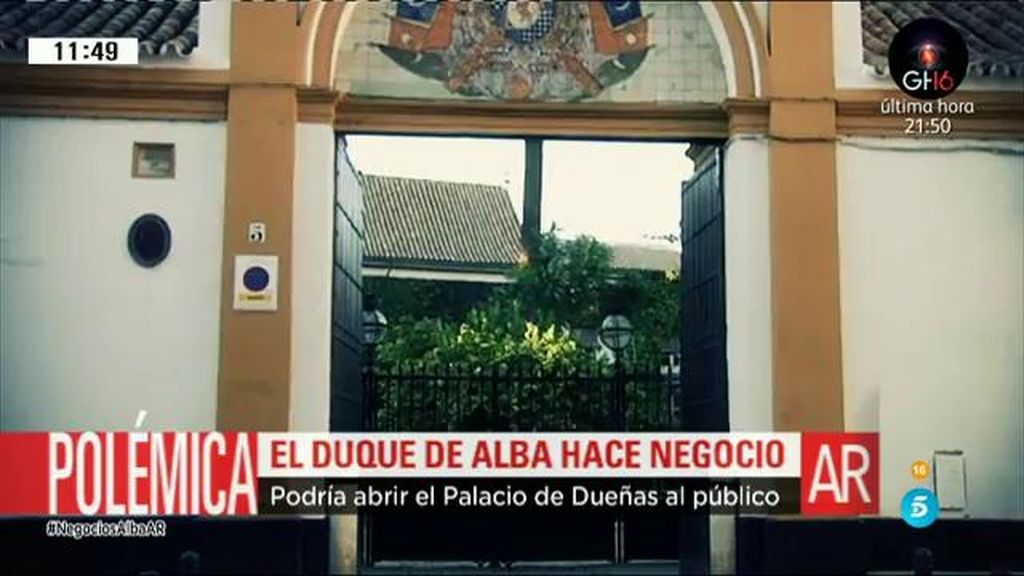 El Duque de Alba abrirá el Palacio de Dueñas y alquilará parte del Palacio de Liria