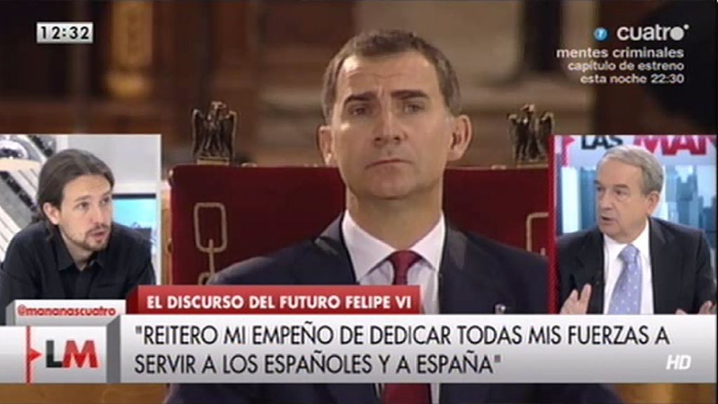 Apezarena: "Los españoles no votaron casi nada pero nada se desgaja, todo eso nos vale menos la monarquía"