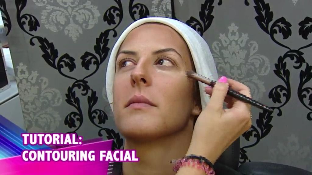Imágenes inéditas del programa: el contouring facial