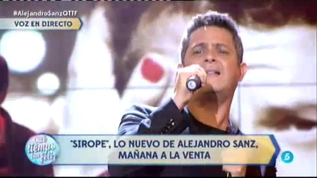 Alejandro Sanz interpreta, en primicia, su nuevo single: 'Un zombie a la intemperie'