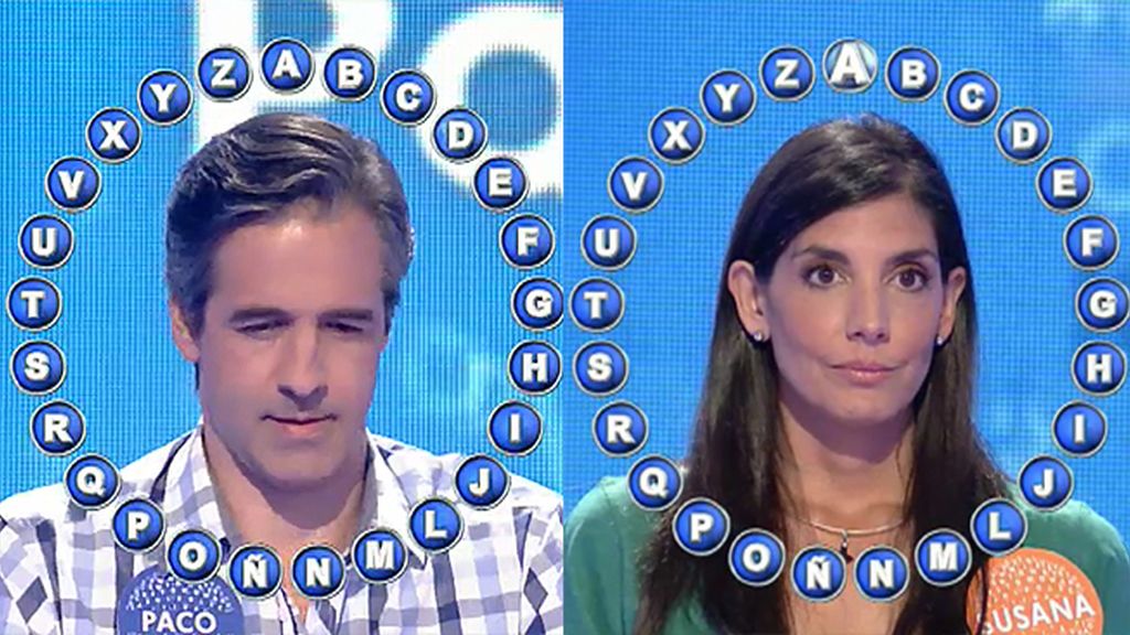 Susana y Paco vuelven a empatar