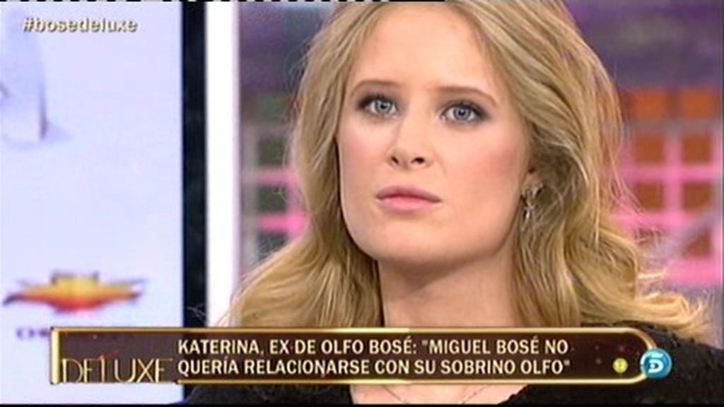 Katrina: "Miguel sabía el tipo de persona que era Olfo y no quería relación con él"