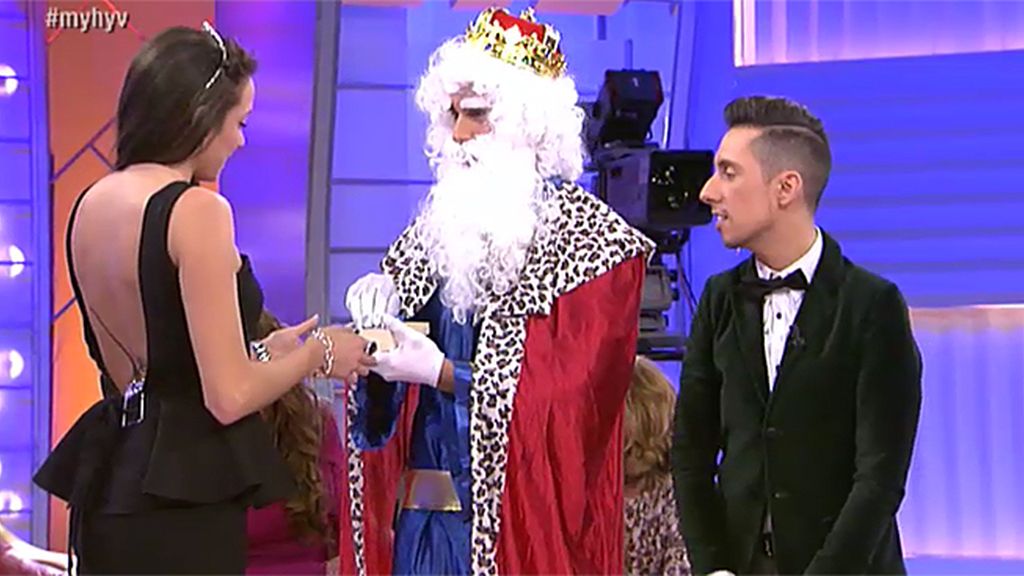 Lucas, un Rey Melchor con oro y todo Lucas, un Rey Melchor con oro y todo