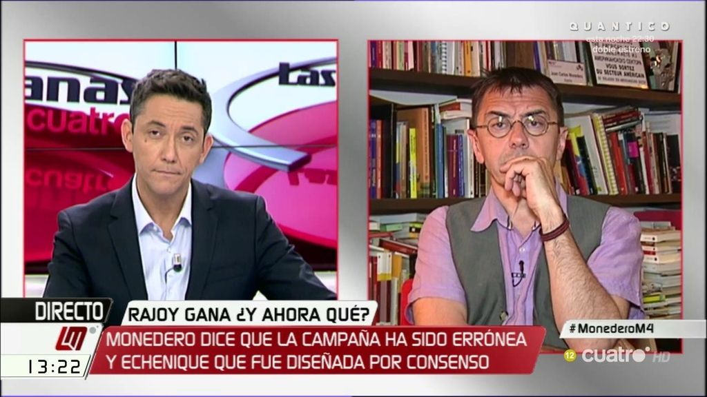 La entrevista de Monedero, a la carta