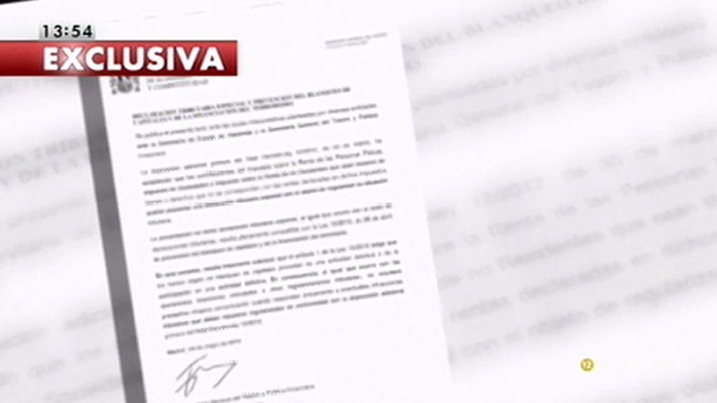 El Tesoro aclaró por carta que no investigarían “eventuales infracciones tributarias”