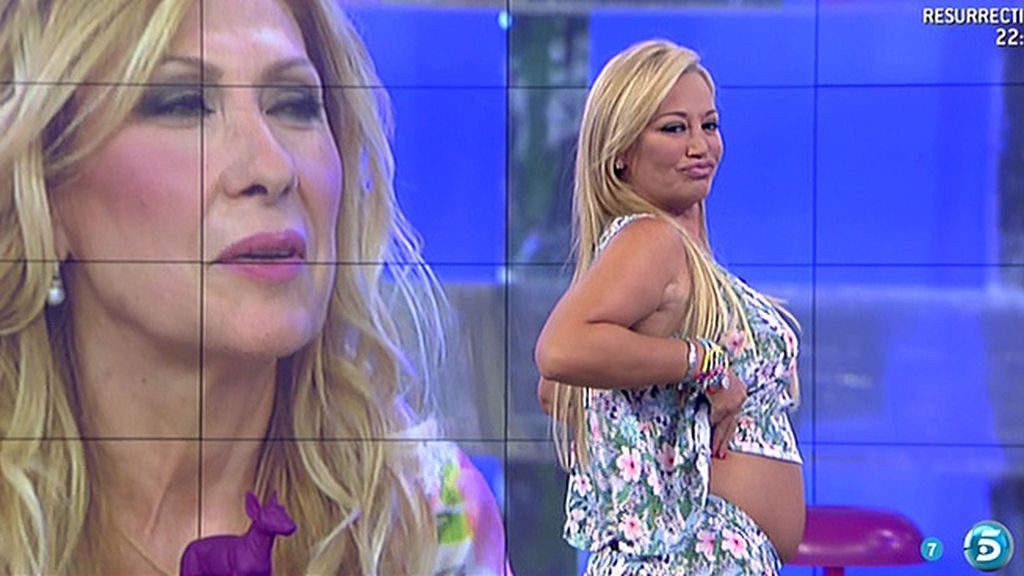 Belén: "Estoy encantada con mis kilitos"