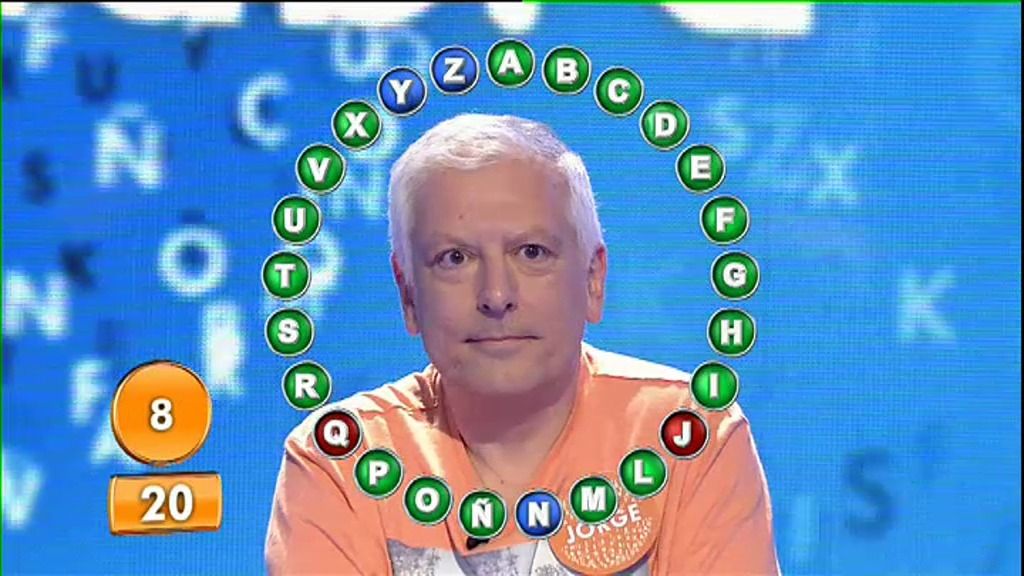 Jorge gana a Charo en el rosco Jorge gana a Charo en el rosco