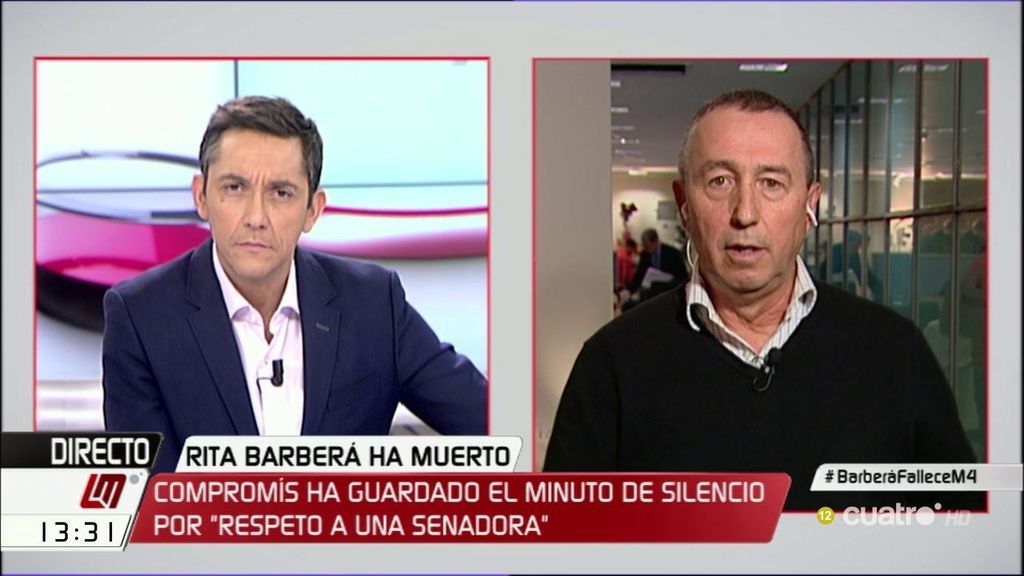 Baldoví, de Aznar: “Me parece que es una actitud de un buitre que quiere sacar provecho"