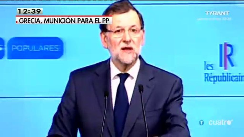 Rajoy acuña la expresión Syriza – Podemos