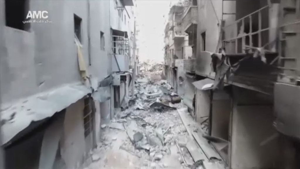 La devastación de Alepo a vista de dron