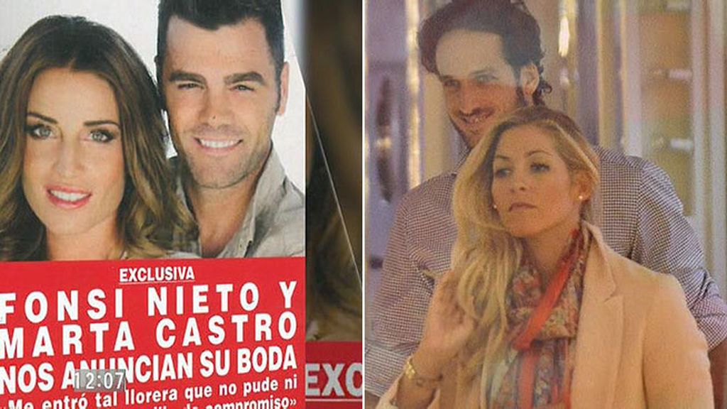 Fonsi Nieto se casa con Marta Castro y Feliciano se deja ver con una rubia