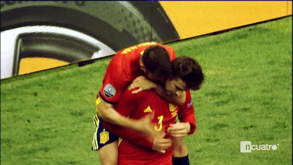 'Piqué, contigo empezó todo': siete años después vuelve a marcar con La Roja