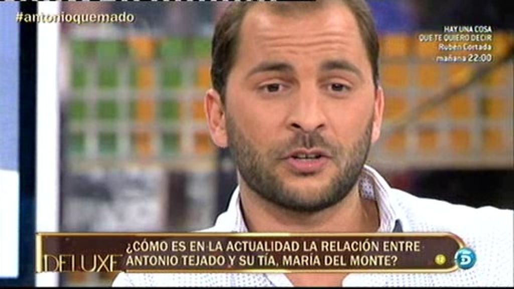 Antonio Tejado: "No tengo ninguna relación con María del Monte"