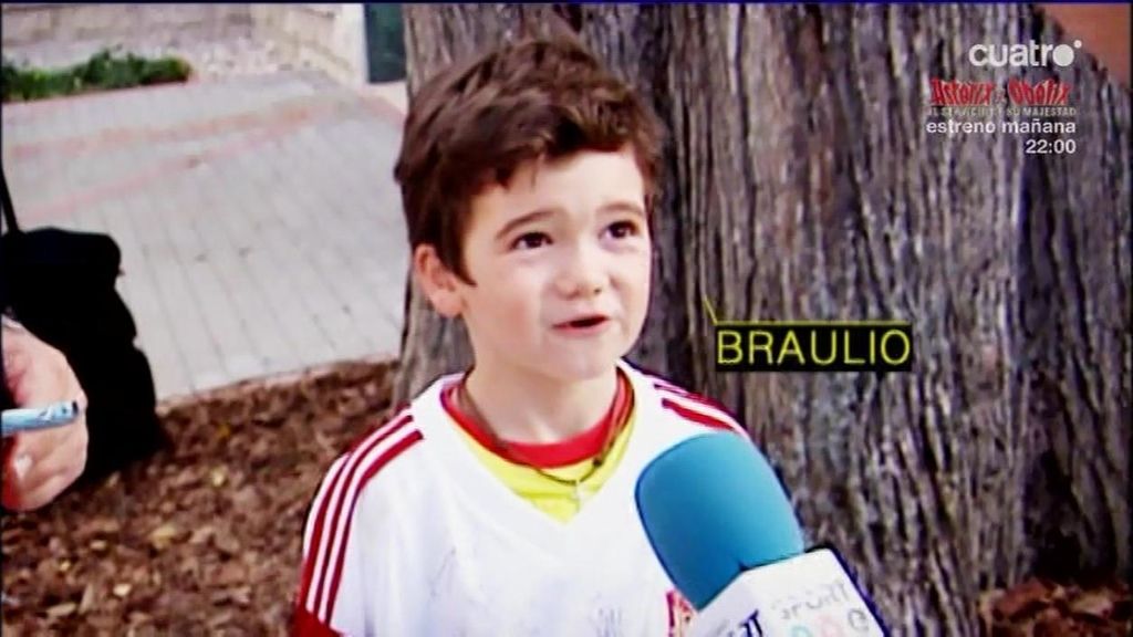 Braulio, el niño que se reencuentra con La Roja 7 años después de la Euro 2008