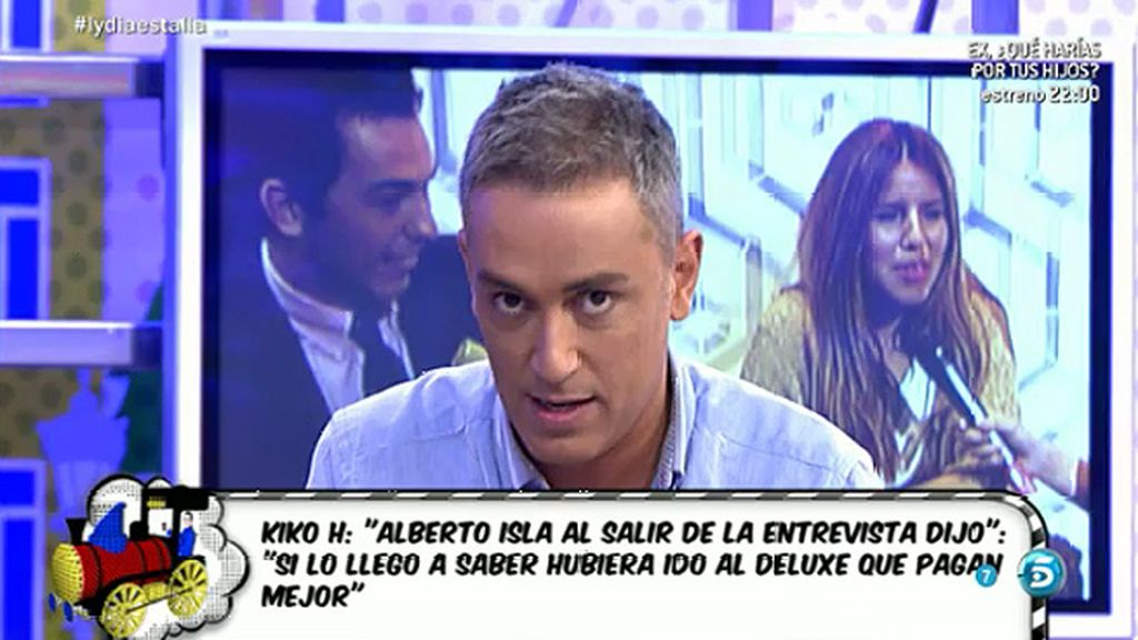 ¿Qué dijo Alberto Isla tras su entrevista en 'Hable con ellas en Telecinco'?