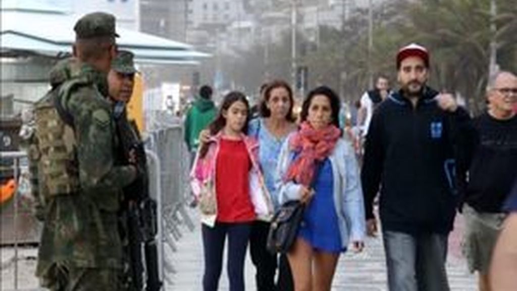 El Ejército toma las calles de Río durante los Juegos Olímpicos