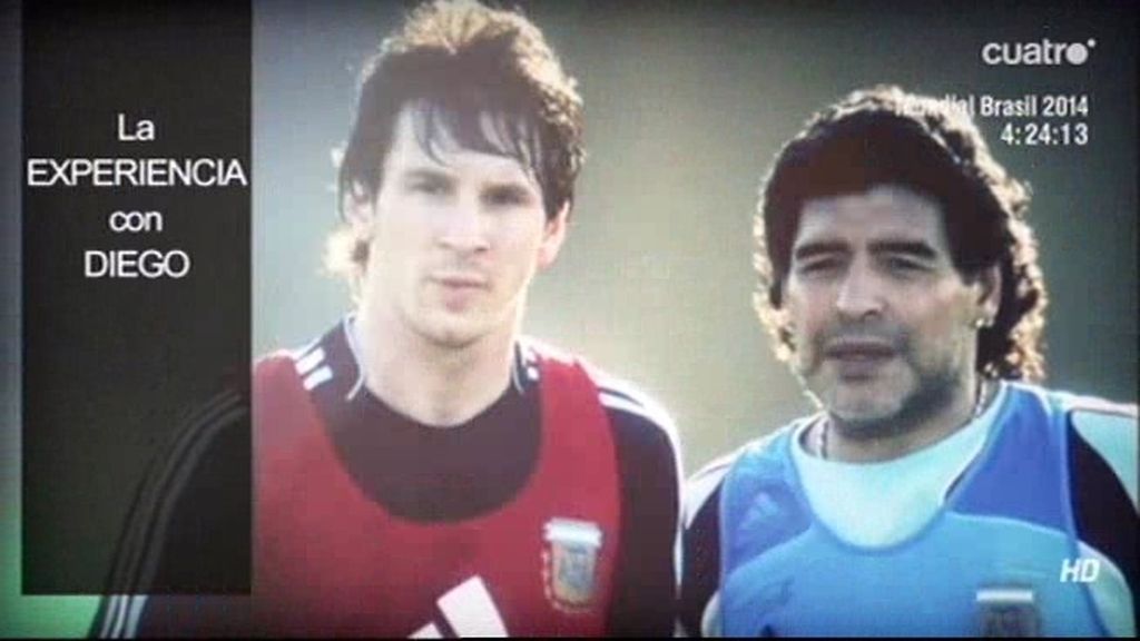 Messi repasa sus años con Argentina