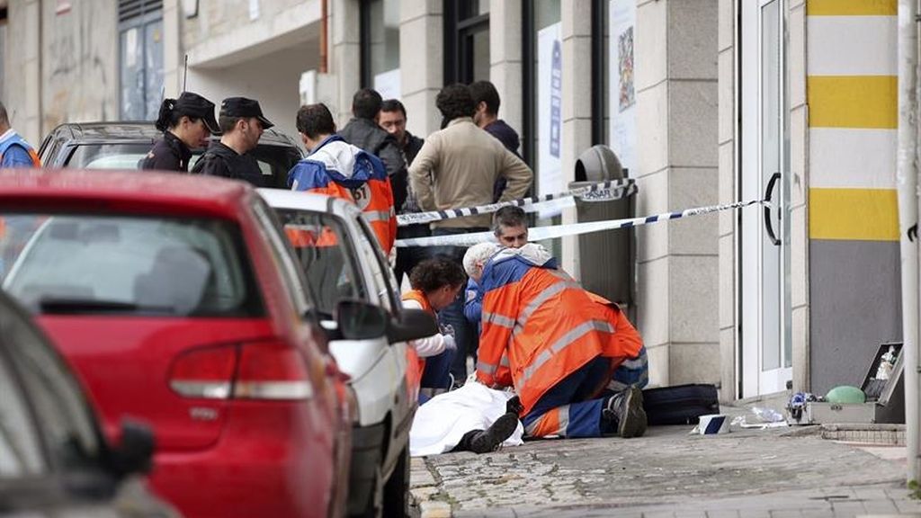 Dos muertos y un herido muy grave en el asalto a un banco en Vigo
