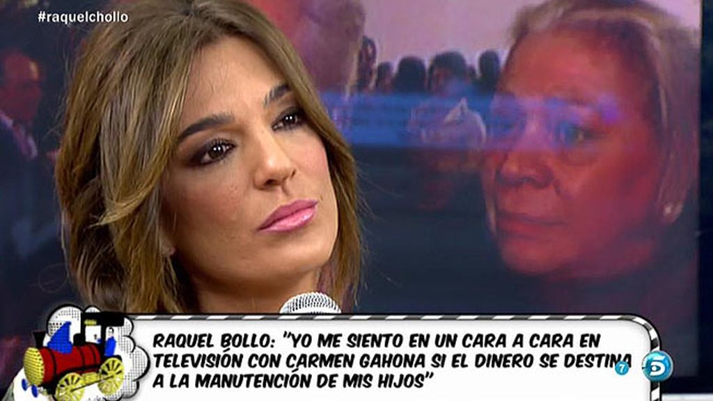 Raquel Bollo: "No acepto un 'cara a cara' con Gaona, que se siente Chiquetete"