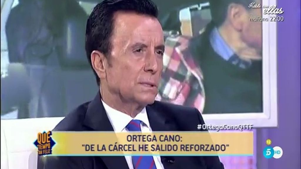 José Ortega Cano: "En la cárcel hay que ser fuerte, me ayudó mucho la fe"