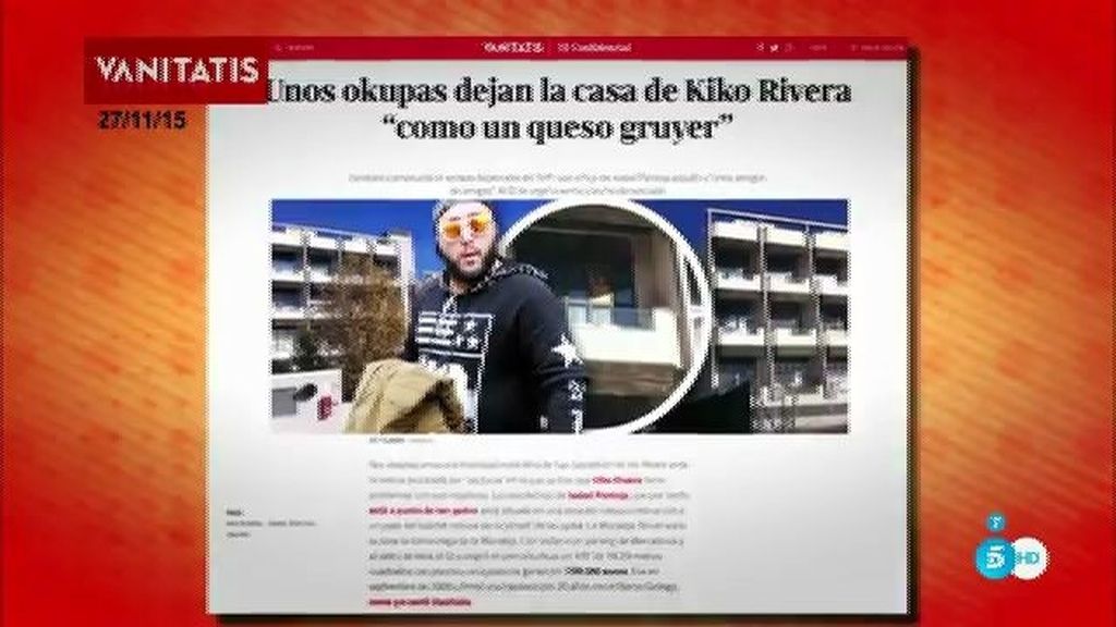 El loft de Kiko Rivera "okupado" por cinco personas, según 'Vanitatis'