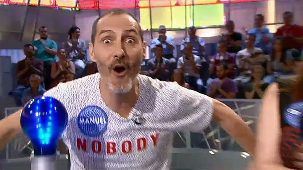 Manuel Bandera, como un gorila