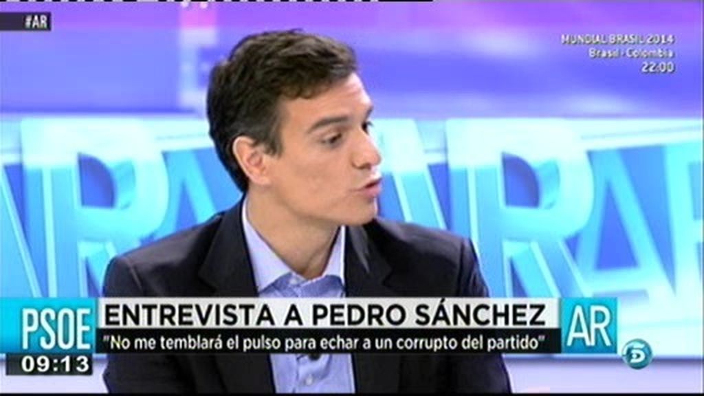Pedro Sánchez: "En España no tienen mucho sentido los aforamientos"