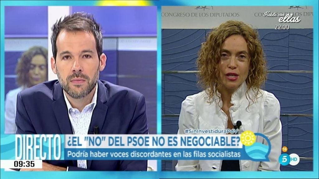 Metritxell Batet: "Queremos que Rajoy gobierne, pero que no nos pida apoyo"