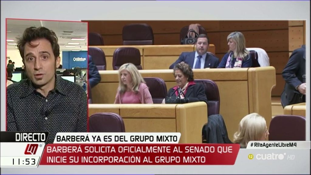 Javier Gallego: “Rajoy dice lo de ‘pío, pío, que yo no he sido’ y Barberá ‘santa Rita, Rita, lo que se da no se quita”
