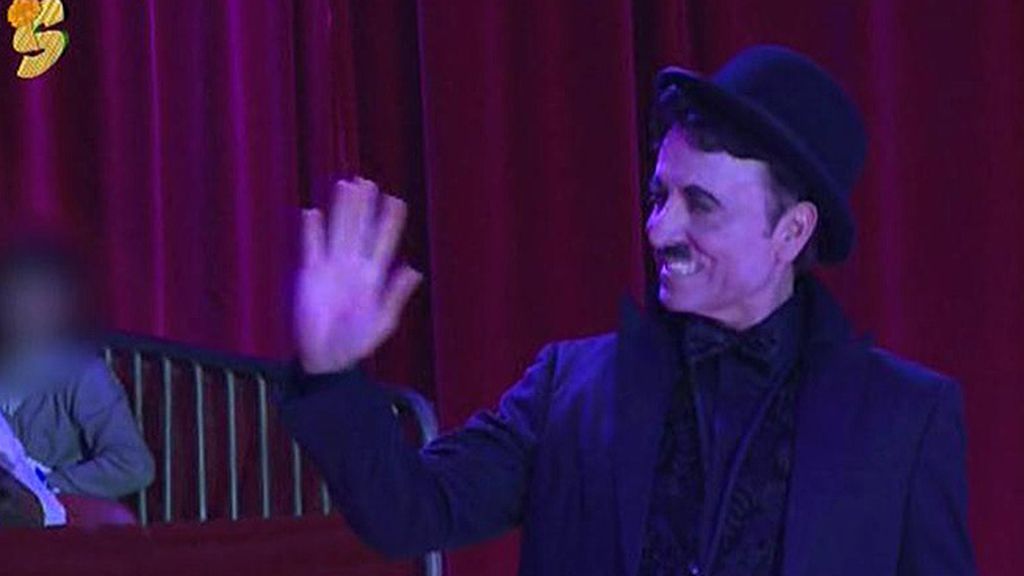 Ortega Cano, como Charles Chaplin