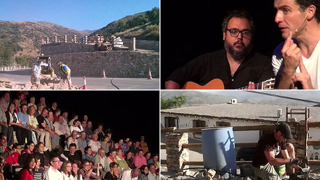 Laroles ya tiene su teatro al aire libre en plena Alpujarra granadina