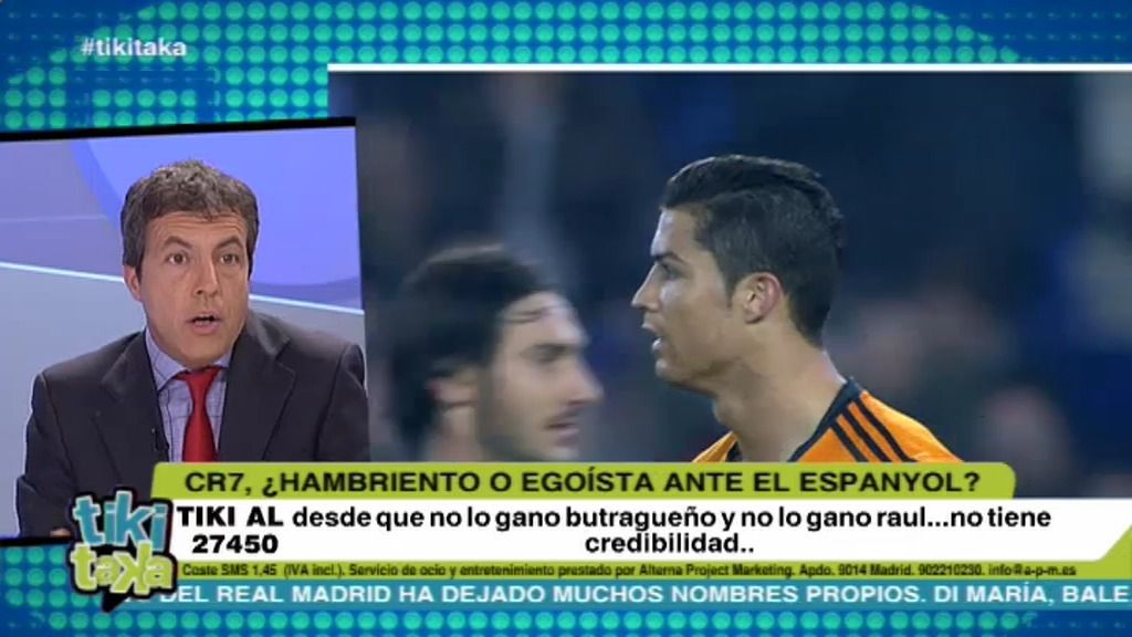 Cristóbal Soria, sobre Cristiano Ronaldo: "Ha sido un jugador vulgar"