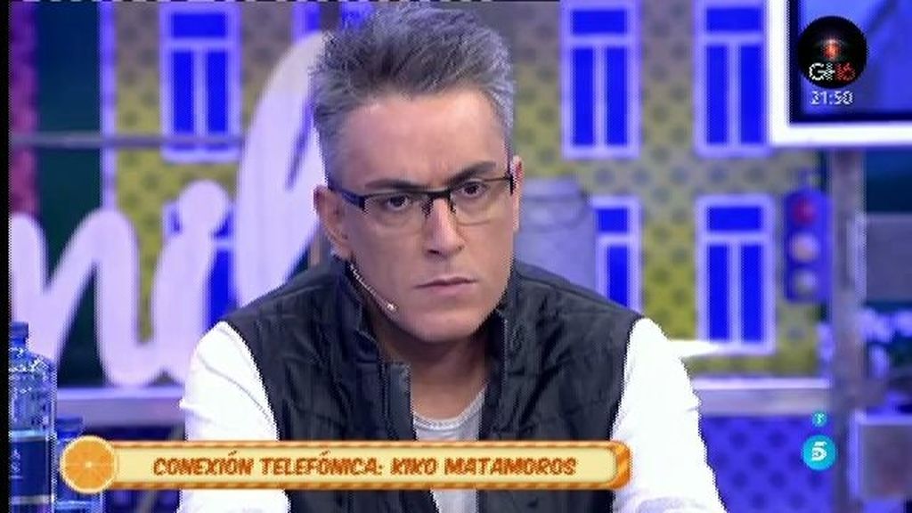 Kiko Matamoros, a Kiko H.: “La relación que tenemos no se irá al traste por dos bobadas”
