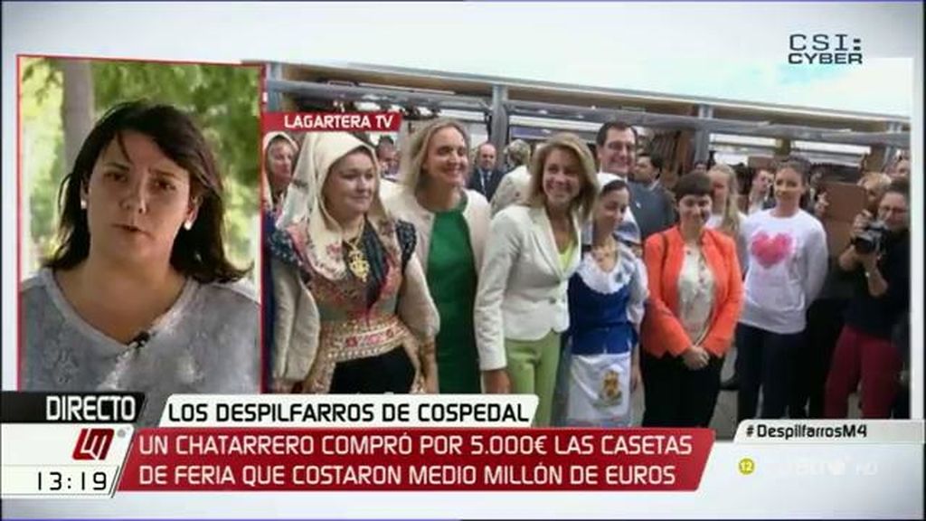 Agustina García (PSOE): “Estamos ante un nuevo ejemplo de despilfarro de Cospedal”