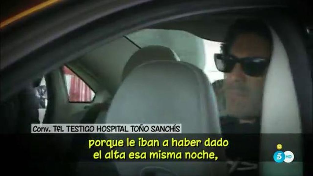 Un testigo del ingreso de T. Sanchís: “Él dijo que quería pasar la noche”