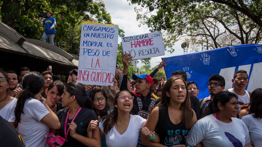 Los jóvenes levantan la voz en Venezuela