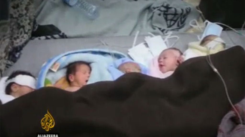 Un hospital infantil de Alepo, reducido a escombros en directo