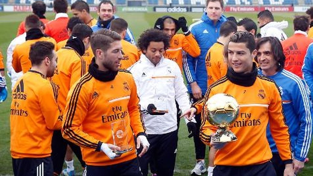 Cristiano Ronaldo dio las gracias uno por uno a todos sus compañeros del Madrid