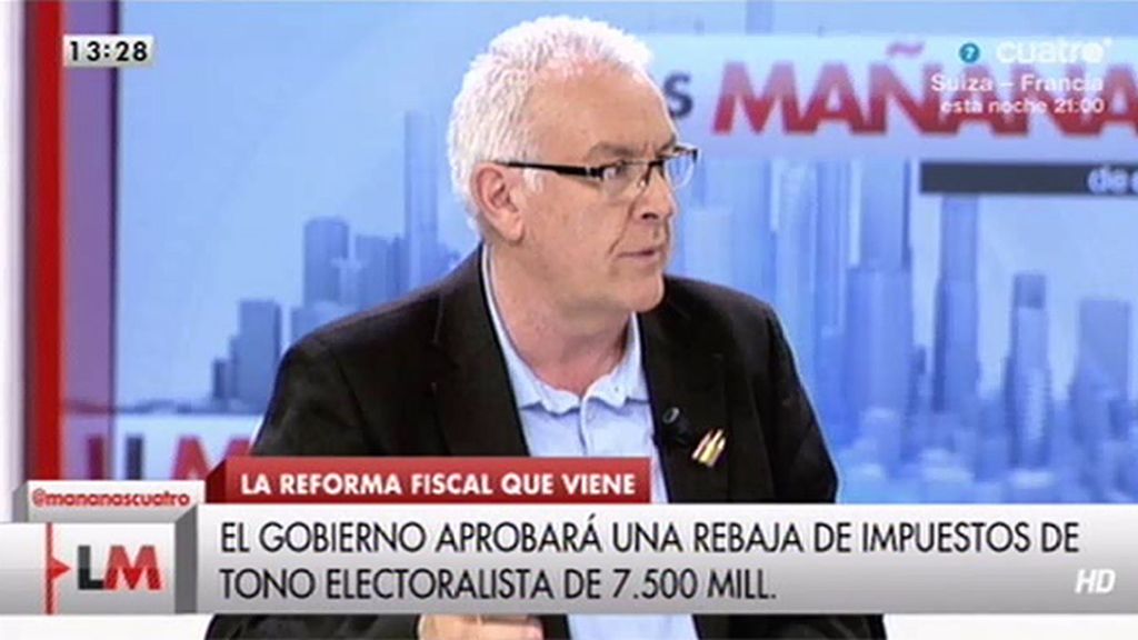 Cayo Lara: "Los impuestos están a nivel de capitalismo"