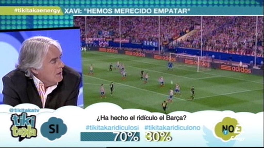 Siro López: "Cuando el otro equipo acaba con 11, el Barcelona eliminado"