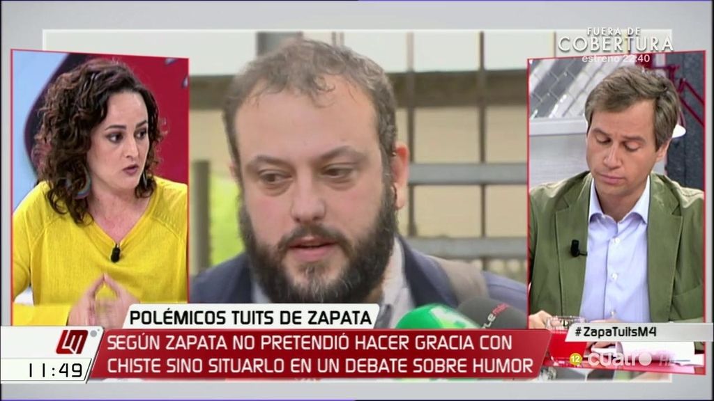 Clara Alonso (Unidos Podemos) debate sobre Zapata: "Se está utilizando la justicia en un sentido totalmente negativo"